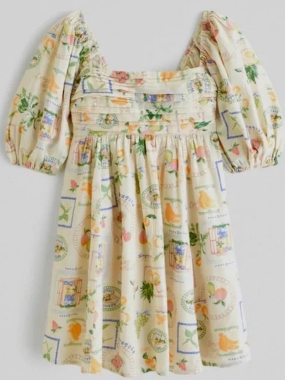 Abercrombie & Fitch Emerson Mini Dress Italia Print Size XS